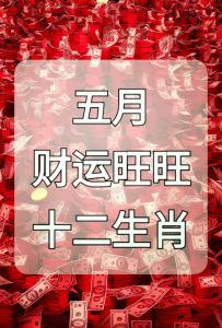 五生肖本月财运亨通指南