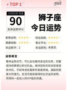 星座运势提醒：各星座今日要点汇总