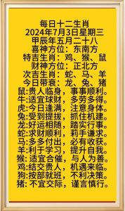 12月4日五行运势：生肖运势详解与启示