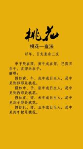 八字桃花揭秘：十种类型影响命运