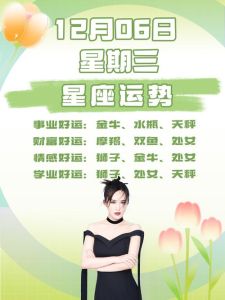 2025年白羊狮子天秤双鱼运势：贵人助力，事业财运双丰收！