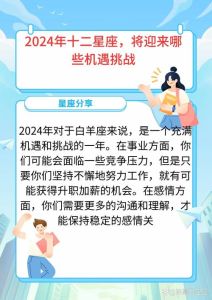2024末运势转折：巨蟹处女天蝎水瓶事业财运好转