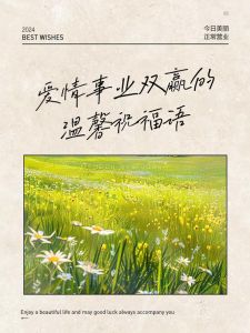 今日运势：事业爱情两得意，理财健康记心间
