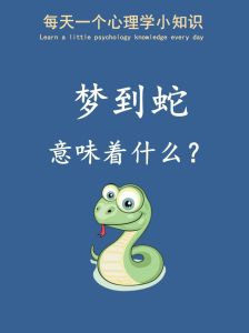 女人梦见蛇：揭秘梦境中的好运与挑战象征