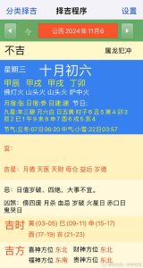 12月6日黄历详解：节气转换生肖运势及应对策略