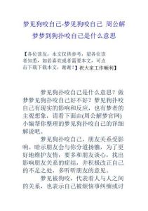 梦中的狗狗追逐：潜意识追踪犬的神秘解读