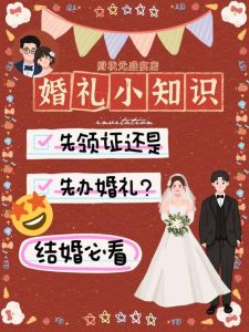 婚礼领证顺序游戏：爱情与法律的甜蜜抉择