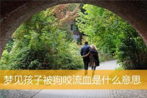揭秘：女人梦见狗咬自己，暗示什么好运来临？