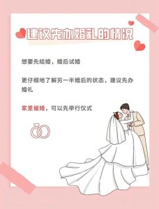 先办婚礼后领证：男方的甜蜜负担与法律挑战
