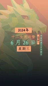 2024甲辰龙年12月6日后，兔马羊猪运势巅峰揭秘！