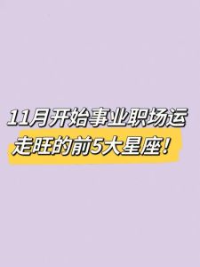 2025年职场星座运势：挑战与机遇并存