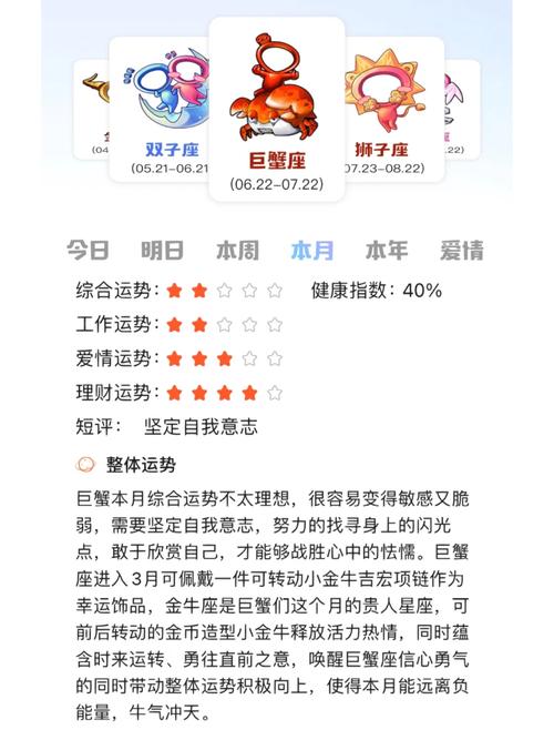 巨蟹爱情丰收，狮子人际关系焕新，本周运势大揭秘