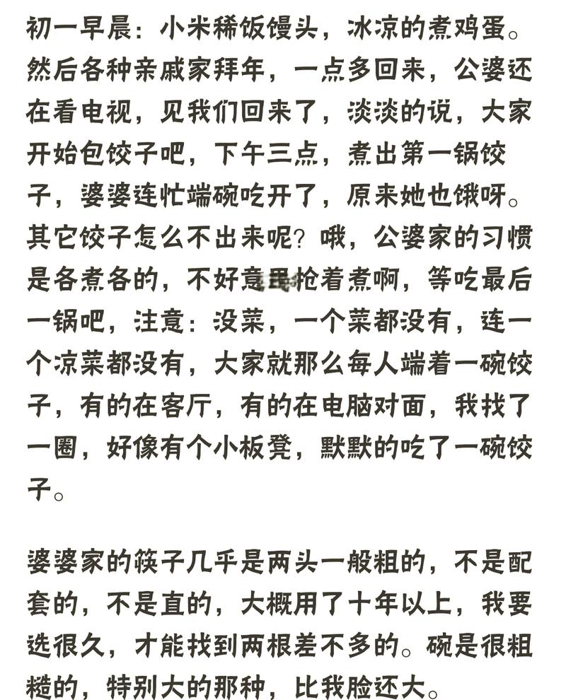 巧拒婆家过年：女性策略与家庭和谐之道