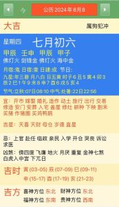 2024年12月8日老黄历：不吉日揭秘，命运之谜待解