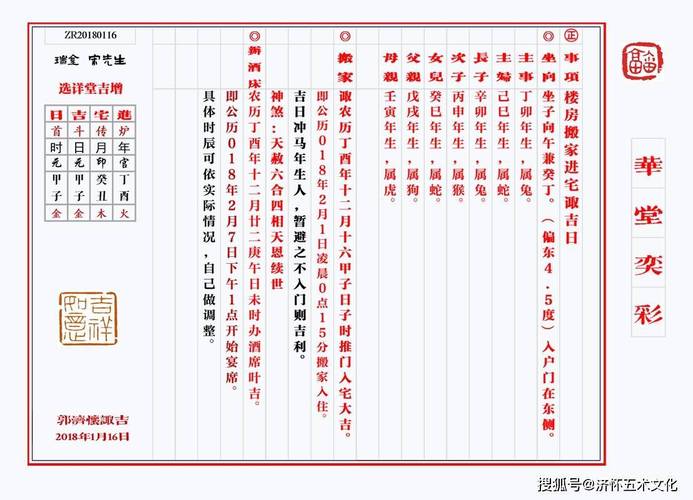 2025年搬家入宅吉日详析指南