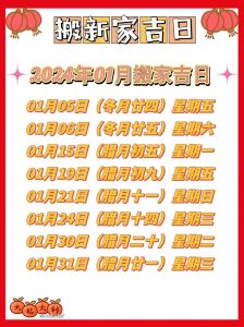 2024年12月新房吉日风水指南，乔迁新居好时光