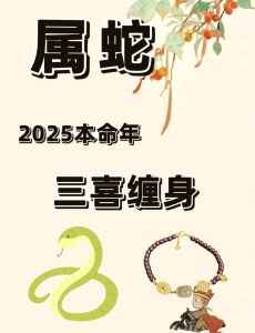 2025年属蛇人本命年的运势：机遇与挑战并存！