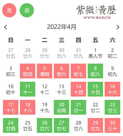 2022年4月黄道吉日搬家指南，揭秘6大吉日避冲煞！