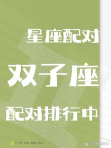 双子座：多变风象，职场达人，爱情探险家