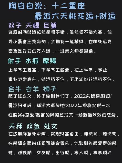 2025年星座运势：桃花财运事业大揭秘！