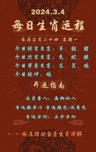 生肖运势揭秘：七日运势指南，探寻生活智慧
