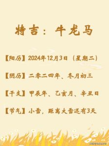 12月15日生肖运势揭秘：牛抓时机，马需谨慎！