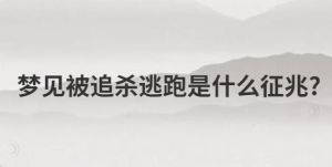 揭秘怪物追杀梦的潜意识含义：心理密码与成长启示