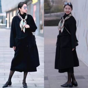 黑色魅力揭秘：上海女性的时尚秘籍