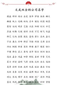 企业命名攻略：免费创意大全，起名技巧助品牌腾飞
