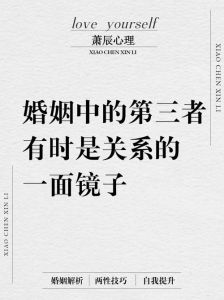 婚姻战场第三者智慧：如何稳舵前行？