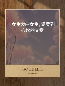 勇敢表白攻略：用文字打动心爱之人