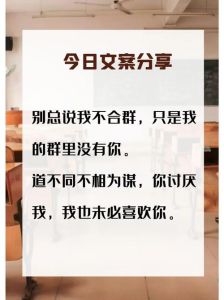 女性不合群揭秘：生活哲学与自我坚守