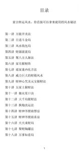 易经风水秘术：100招改运秘法揭秘