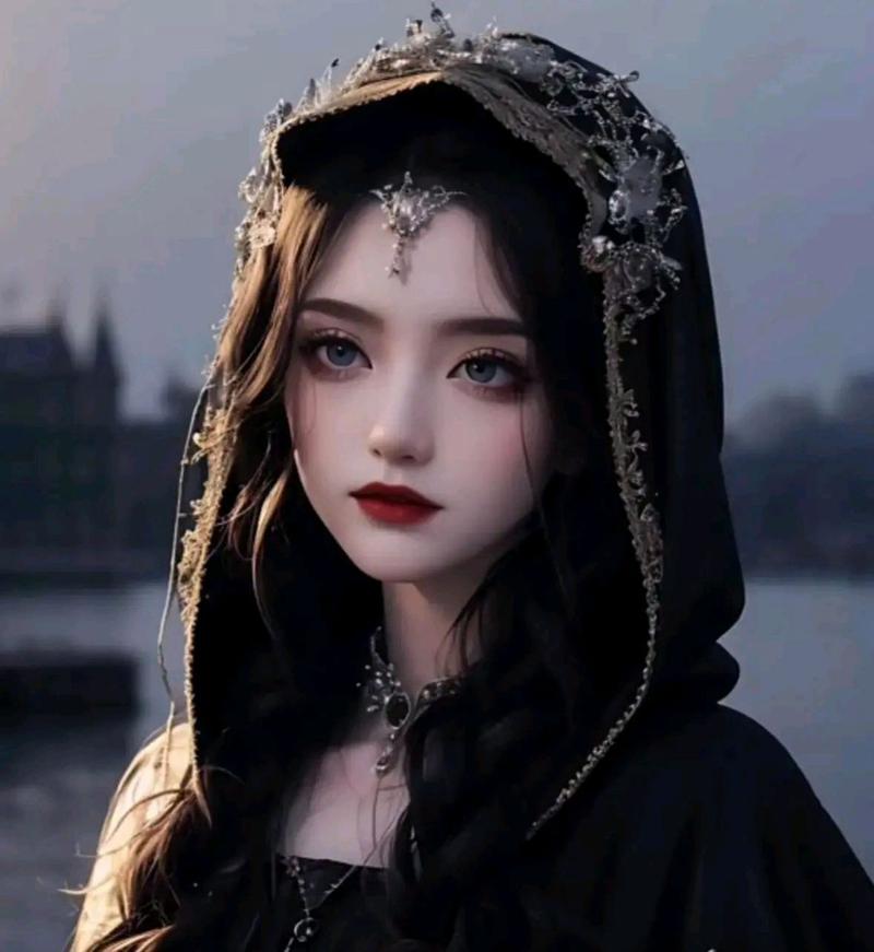 暗色系女生性格揭秘：神秘优雅的智慧魅力