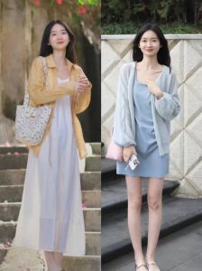 素色穿搭：内向女性的气质密码