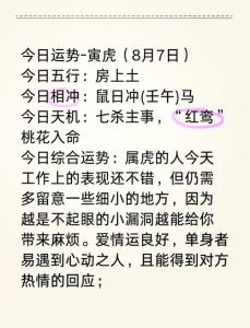 今日运势揭秘：属鼠谨慎理财，属虎宜抓机遇！