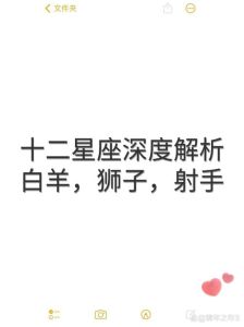 独立之星：白羊处女射手水瓶的坚韧人生