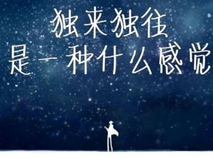 独行者魅力：内心强大者的深度世界揭秘
