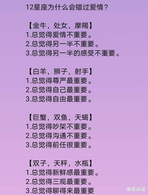四大星座：坚定爱情，矢志不渝的爱情观