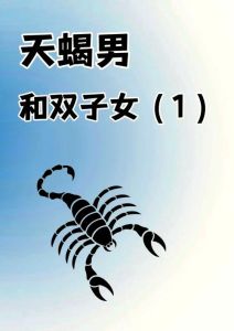 天蝎双子碰撞：情感火花与成长之旅