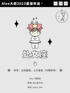 2025年处女座运势：木星加持，事业腾飞，社交丰收！