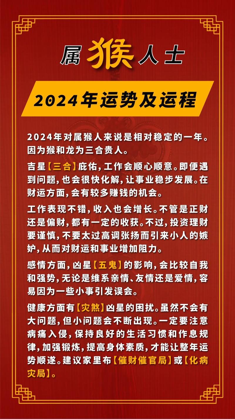 2024年生肖运势大爆发：鼠虎马猴福星高照！
