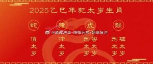 2025蛇年运势揭秘：安太岁避凶迎吉指南