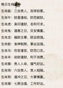 2025年生肖运势：抓住机遇，迈向吉祥未来