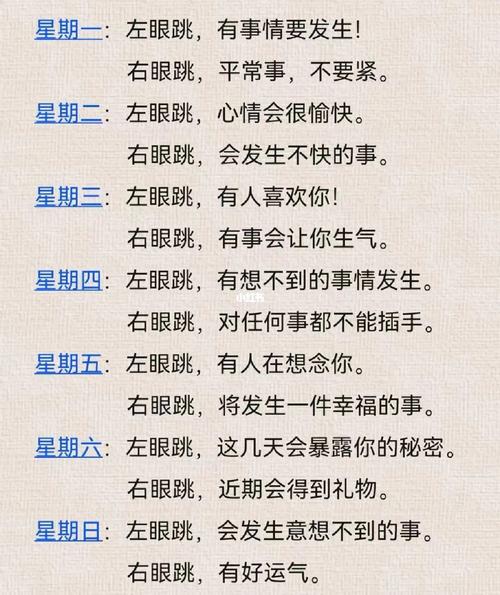 揭秘右眼下眼皮跳：民间传说与科学真相