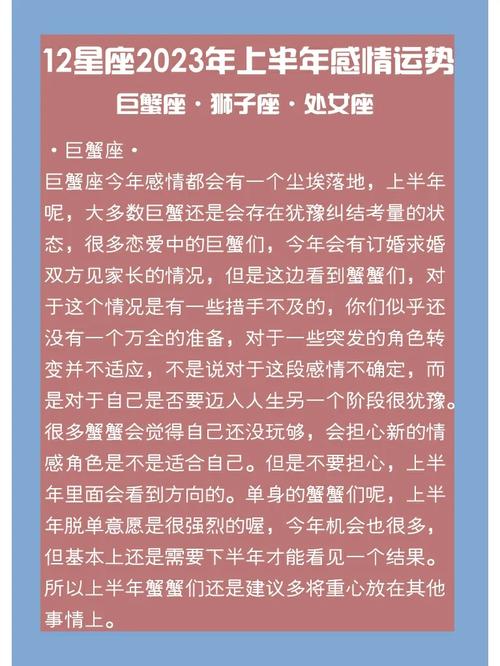12月23日霜降星座运势：四大运势大揭秘！