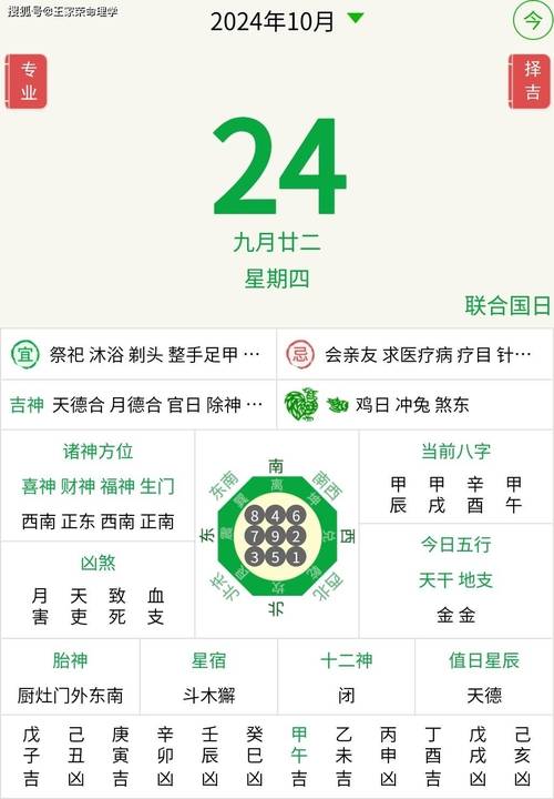 生肖运势揭秘：月廿四日吉凶方位大剖析