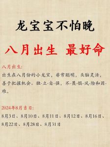 2024龙宝宝命运揭秘：性格运势与健康指南