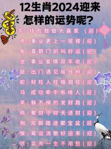 2024年12月25日生肖运势揭秘：惊喜与挑战并存！
