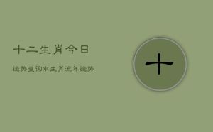 12月生肖运势大爆发：鼠虎蛇羊爱情事业财运双丰收！